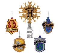 Hallmark Harry Potter Lot de 5 décorations de Sapin de Noël Miniatures incassables de 12,7 cm et Mini décorations de 4,8 cm