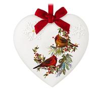 Hallmark Keepsake Décoration de Noël 2024, Cardinaux de Noël, Porcelaine, Cadeaux pour Les Amoureux de la Nature