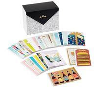 Hallmark Lot de 24 cartes de vœux assorties faites à la main, à pois peints, cartes d'anniversaire, cartes de fête prénatale, cartes de mariage, cartes de condoléances, cartes de remerciement, cartes