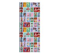 Hallmark Lot de 3 rouleaux de papier cadeau officiel Disney - Idéal pour les anniversaires, baptêmes ou Noël - Comprend Mickey, Minnie, Aladdin, Lilo & Stich et bien plus encore