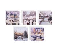 Hallmark Lot de 30 cartes de Noël caritatives Thomas Kinkade 25572258