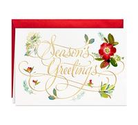 Hallmark Lot de 40 cartes de vœux avec enveloppes Motif floral