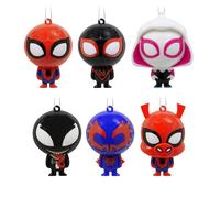 Hallmark Marvel Spider-Man Series 4 Lot de 2 décorations de Noël mystérieuses incassables pour Les Fans de Marvel