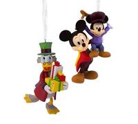 Hallmark Moments marquants, Mickey et Le Noël de Scrooge, Décoration de Sapin de Noël Suspendue, Mickey Mouse de Disney