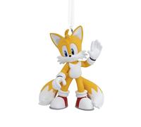Hallmark Ornement à Suspendre en Forme de Queue, décoration d'arbre Sonic Le hérisson, décoration à Suspendre en résine, décoration de Noël à Suspendre, Cadeaux de Noël