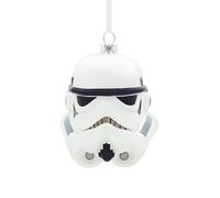 Hallmark Ornement en Verre Stormtrooper impérial, décoration d'arbre Star Wars, décoration à Suspendre en Verre, décoration de Noël à Suspendre, Cadeaux de Noël