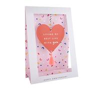 Hallmark Our Anniversary Card - Cadre en forme de cœur