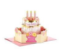Hallmark Paper Wonder Birthday Pop Up Card For Women (Rose and Gold Cake Birthday)