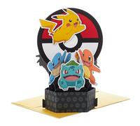 Hallmark Paper Wonder Carte d'anniversaire pop-up ou de fête des pères (Pokémon)