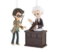 Hallmark Storied Moments, décoration Harry Potter et Ollivander, décoration d'arbre Harry Potter, décoration à Suspendre en résine, décoration de Noël, Cadeaux pour Noël