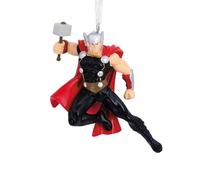 Hallmark Thor Ornement Marvel Décoration d'arbre Disney à Suspendre, Cadeau de Noël, Super-héros, Bandes dessinées