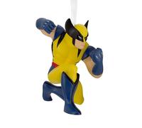 Hallmark Wolverine Ornement Souvenir à Suspendre pour Arbre Marvel X-Men, Jaune, Noir
