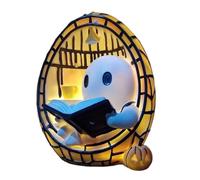 Halloween | Adorable lampe, fantôme changeant de couleur, lumière LED pour enfants, salle d'étude, amateurs de livres, décoration de chambre d'adultes