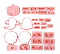 Halloween Baking Supplies, Stamps Decorating Tools, No Skills Needed, Food-Grade Safe Materials, Fun Creative Designs for Kids Party, Fall Kitchen, Birthday, Home, Holiday, Christmas