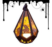 Halloween Decor Indoor Lanterns Yard Castle Witch Hand Lights Spooky