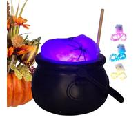 Halloween Decorations Cauldron Light Up Festive Decorative Fun Party Favors | Witches Cauldron Party Decor for Girls Kids Adults Teen Family Friends