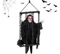 Halloween Ghost Decor - Halloween Decorative Electric Horror Props Set | | Premium Halloween Ghost Decor Halloween Decorative Electric Horror Props Animatronic Light Up Spooky Party Ornament