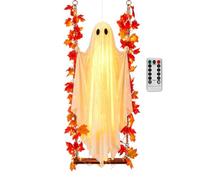 Halloween Ghost Decorations - Scary Spooky Glowing Flying Party Prop