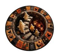 Halloween Illusion Rug | Decorative Carpet Optical Effects