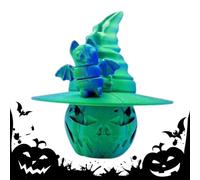 Halloween Pumpkin Decoration Objet de Collection Effrayant en Impression 3D | Figurine Sorcière pour Maison Pour Chevet Chambre Salle de ppartement Propriétaires