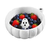 Halloween Pumpkin Drain Bowl - Fruit and Vegetable Washing Colander