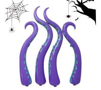 Halloween Tentacule Pieuvre Accessoire d'Halloween Horreur en PVC
