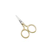 HALO FORGE Ciseaux à broder Petit : 6,5 cm Goldhandle Ciseaux à fil en acier inoxydable Ciseaux à coudre pointus Ciseaux à coudre Ciseaux textiles pour la maison, l'artisanat, l'école, le bricolage et