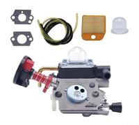 HaloModora 42371200621 Kit carburateur compatible avec taille-haie HS82 HS82T HS82R HS87T HS87R avec filtre à air et tuyaux de carburant