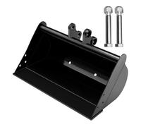 HaloVerde Mini godet d'excavatrice 20 pouces, trou d'épingle de 25 mm adapté