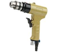 HaloVerde Perceuse pneumatique réversible, outil pneumatique de type 3/8" avec mandrin de 10 mm, vitesse libre de 1400 tr/min pour le travail du bois industriel et l'entretien