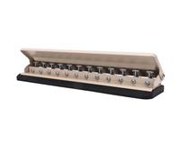 HaloVerde Perforatrice à papier 12 trous pour systèmes à disque, créez des cahiers personnalisés pour les formats A4, A5 et B5, perforatrice en forme de champignon pour