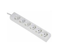 Hama 00030529 multiprise 1,4 m 6 sorties CA Blanc