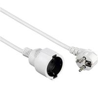 Hama 00047867 alimentation Rallonge blanc 10 m avec manchon de protection contre les pliages