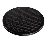 Hama Plateau Universel Hama Rond (40 cm, Taille XL, Poids supporté 100 kg (idéal pour TV, Enceintes, écrans, appareils de Cuisine) Noir