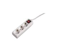 Hama 00108815 protection surtension Blanc 3 sorties CA 230 V 5 m