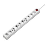 Hama 00137234 protection surtension Blanc 10 sorties CA 230 V 3 m