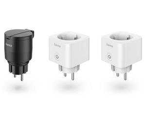 Hama 00176657 Smart Plug 3680 W Haus Schwarz - Weiß (00176657)