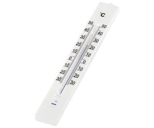 Hama 00186402 thermomètre environnement Thermomètre liquide Intérieur & extérieur Blanc