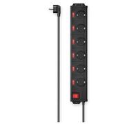 Hama 00223160 prise d'alimentation Smart 6 sorties CA 1,4 m 3680 W