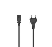 Hama 00223273 câble électrique Noir 1,5 m Coupleur C7