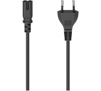 Hama 00223275 alimentation Cordon électrique noir 2.5 m avec manchon de protection contre les pliages