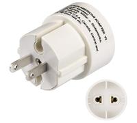 Hama American Plug adaptateur de puissance & onduleur Blanc