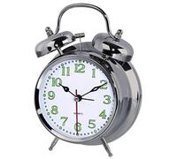 Hama Nostalgia Quartz Table Clock Montres de Table 1 pièce Argenté 125 mm 65 mm 170 mm 272 g Analogique