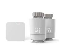 Hama Pack Thermostat intelligent Hub + 2 têtes thermostatiques Wi‑Fi Économie d'énergie Blanc