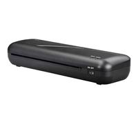 Hama Plastifieuse Laminator 50560 – A4/A5/A6/cartes de visite – Kit 4en1, film 80–125 µm, Noir