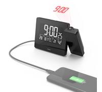 Hama Plus Charge Réveil numérique Noir Noir
