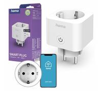Hama Prise connectée Wi‑Fi Matter – Alexa/Google, Contrôle via appli, 16A 3680W – Blanc