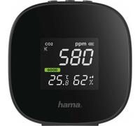Hama Capteur analyseur d'air Safe 00186434 – Intérieur Humidité & Température – Autonome – Noir