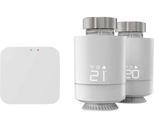 Hama Smarte WLAN-Heizungssteuerung, 2x Smartes Heizkörperthermostat + Zentrale Thermostat de radiateur