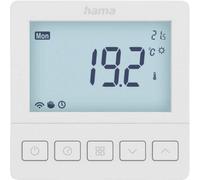 Thermostat chauffage par sol intell., encastré, comm. par app/vocale